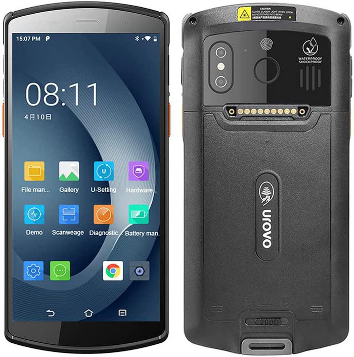 Urovo DT50S,No2D, 5,7", A13(AER), 4/64, WiFi, 4G, 5000mAH, cable,PSU(EU),HS