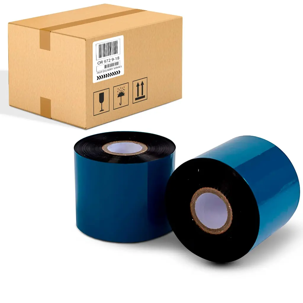 Ribbon Wax Premium 83mm x 450M Outside 1"core (Box of 12)