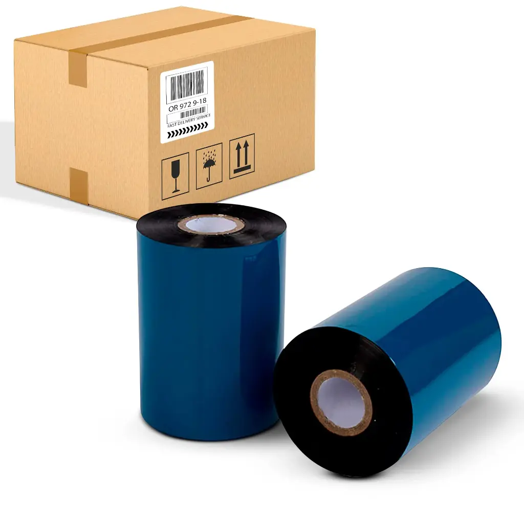 Ribbon  Resin Premium 104mm x 300M Outside 1"core (Box of 15)