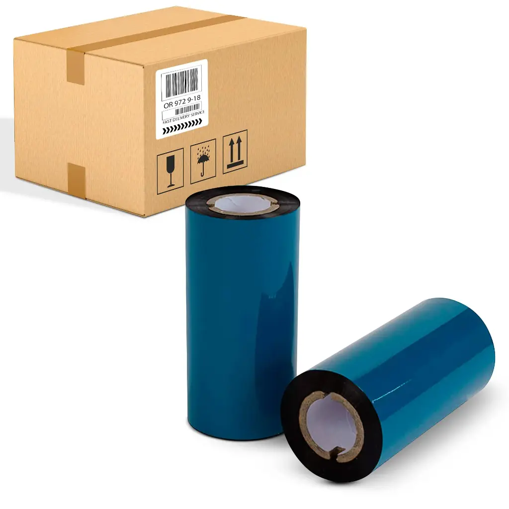 Ribbon  Resin Premium 110mm x 300M Outside 1"core (Box of 15)