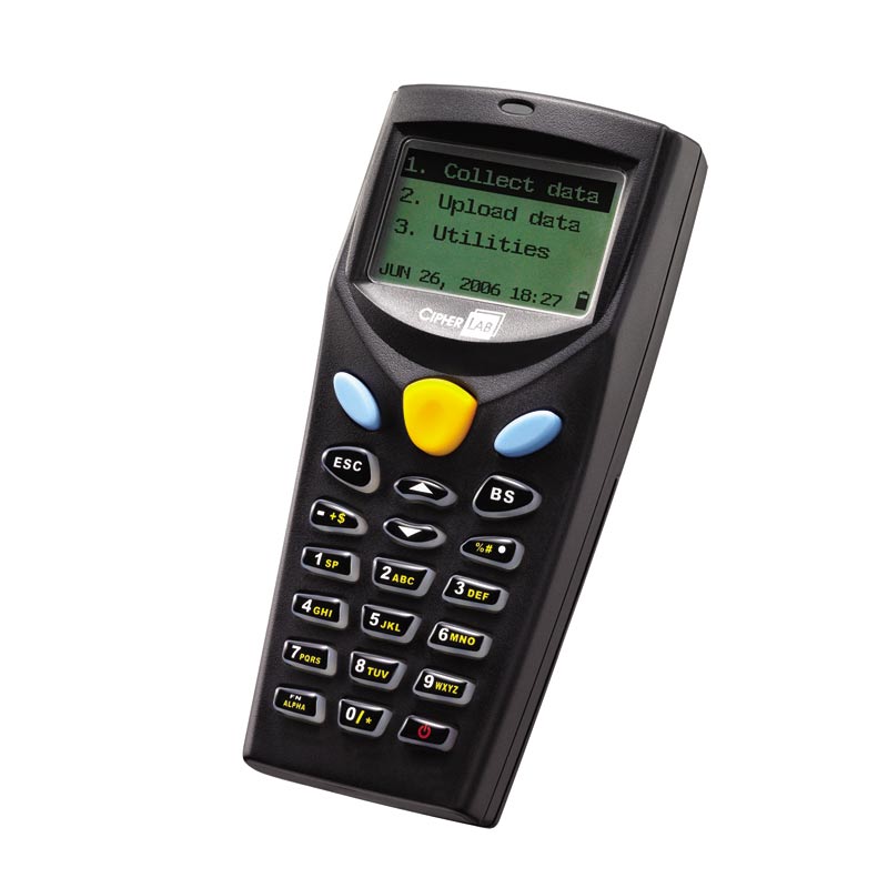 Cipherlab 8001 Healthcare Batch, Linear imager HC, 4MB, Cradle, USB